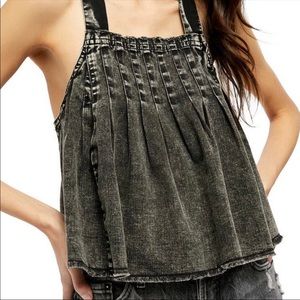 Free People Marina Denim Top XS New with tags!